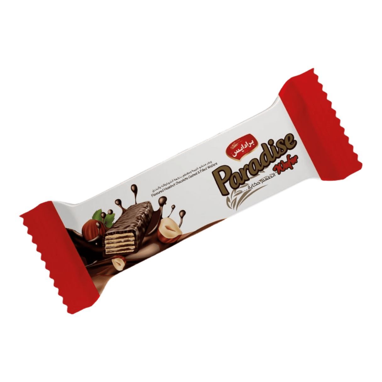 Paradise Hazelnut Chocolate Wafers (24pcs) - CrescentMarket