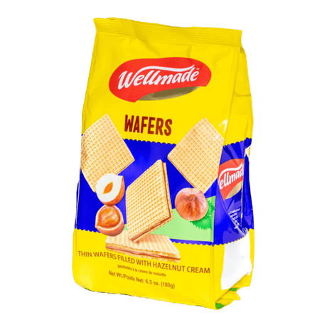 Wellmade Thin Hazelnut Wafers (180g) - CrescentMarket