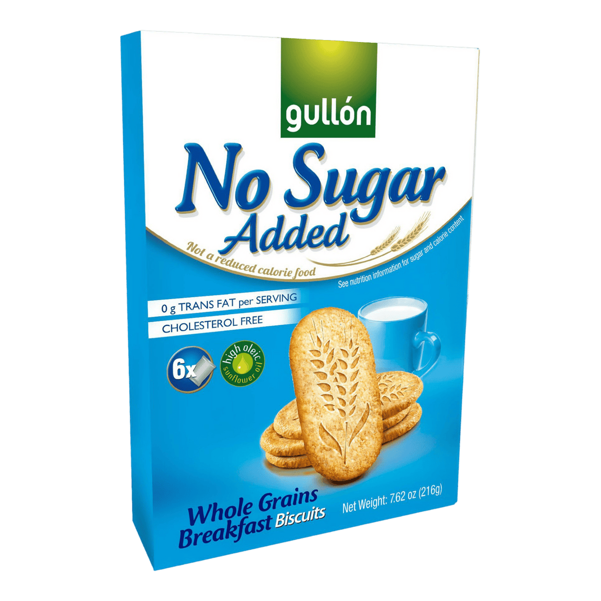 Gullon No Sugar Added Breakfast Biscuits (216g) - CrescentMarket