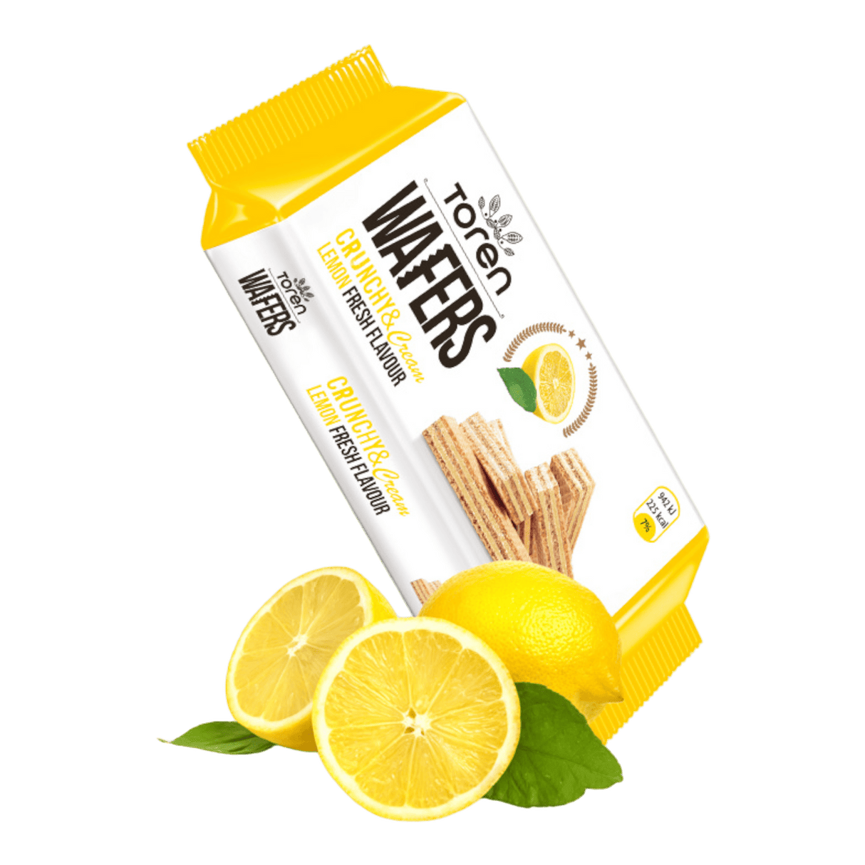 Toren Crunchy & Cream Lemon Wafers (55gx24ct) - CrescentMarket