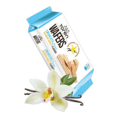 Toren Crunchy & Cream Bourbon Vanilla Wafers (55gx24ct) - CrescentMarket