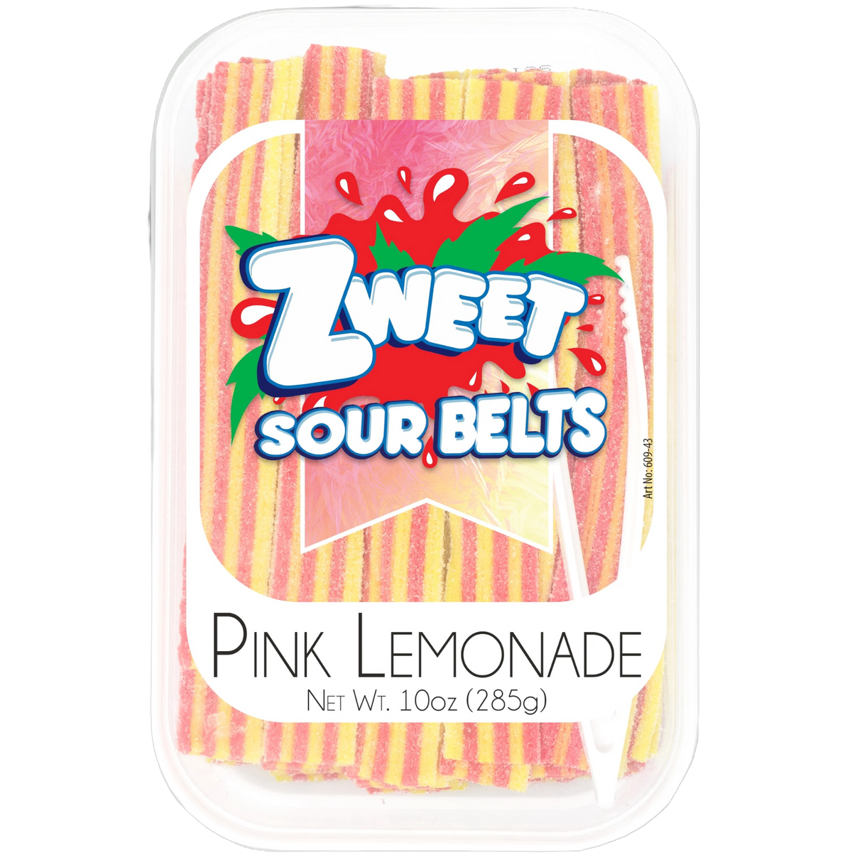 Zweet Sour Belts Pink Lemonade - CrescentMarket