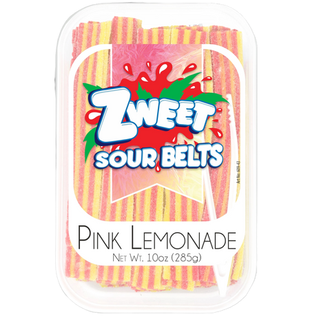 Zweet Sour Belts Pink Lemonade - CrescentMarket