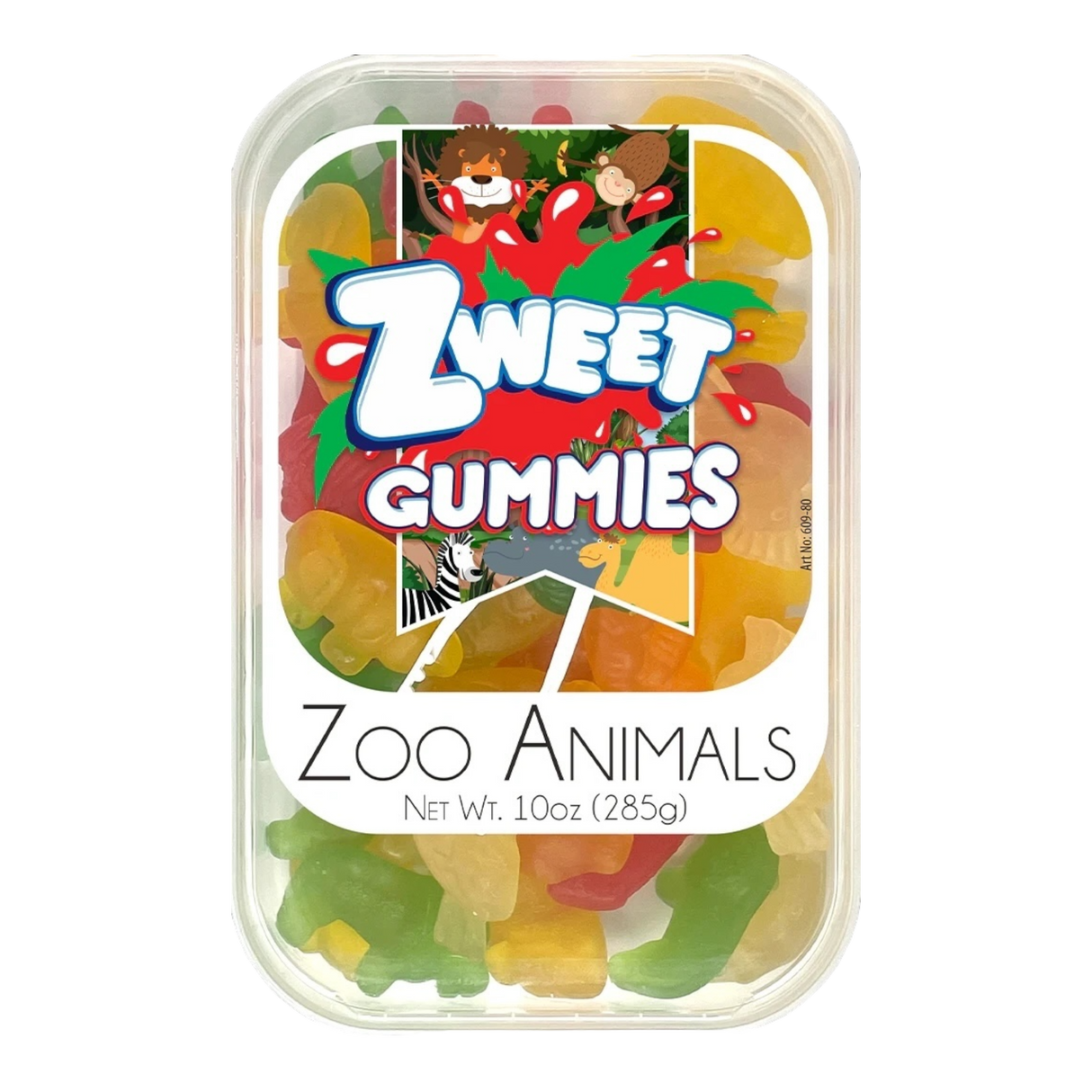 Zweet Gummy Zoo Animals - CrescentMarket