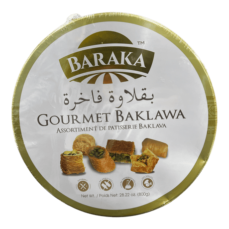 Baraka Assorted Gourmet Baklava 800gr - CrescentMarket