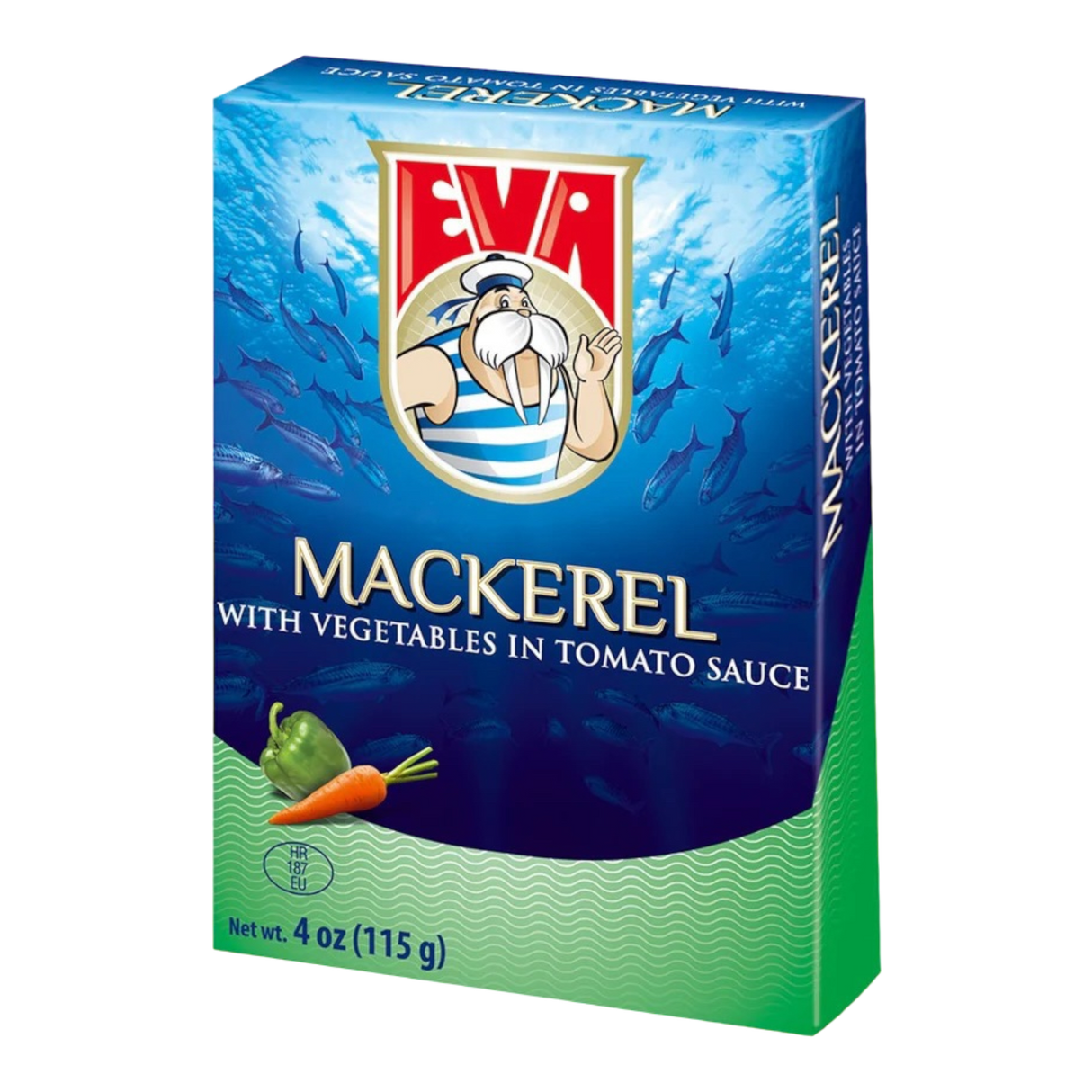 Eva Mackerel with Vegetable Oil in tomato sauce 115gr - CrescentMarket