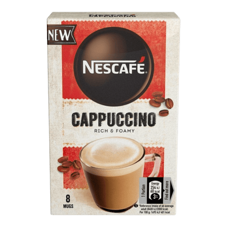 Nescafe Cappuccino rich & Foamy (8 sticks) - CrescentMarket