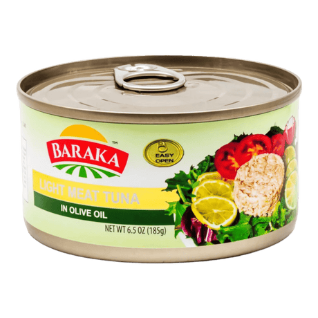 Baraka Light Meat Tuna in Olive oil 185gr - CrescentMarket