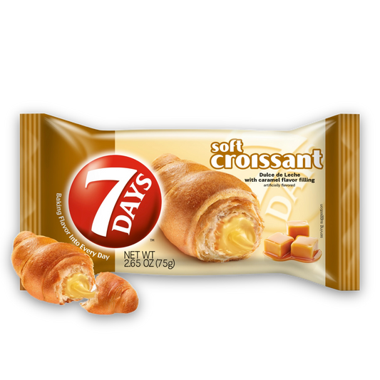 7-Days Soft Croissant Dulce De Leche 6ct (Turkey)