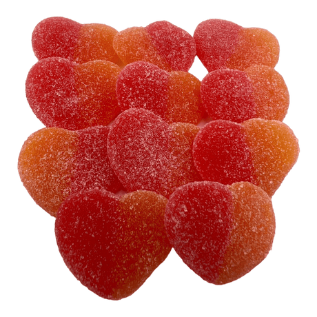 Peach Heart Shapes - CrescentMarket