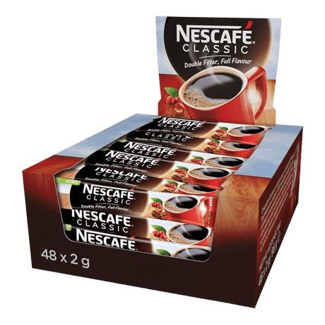 Nescafe Classic 100% Coffee (48x2gr Box) - CrescentMarket