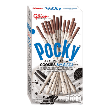 Pocky Cookies & Cream Sticks (45g) - CrescentMarket