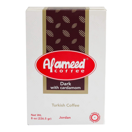 Al-Ameed Dark Roast Ground Coffee w/ Cardamom