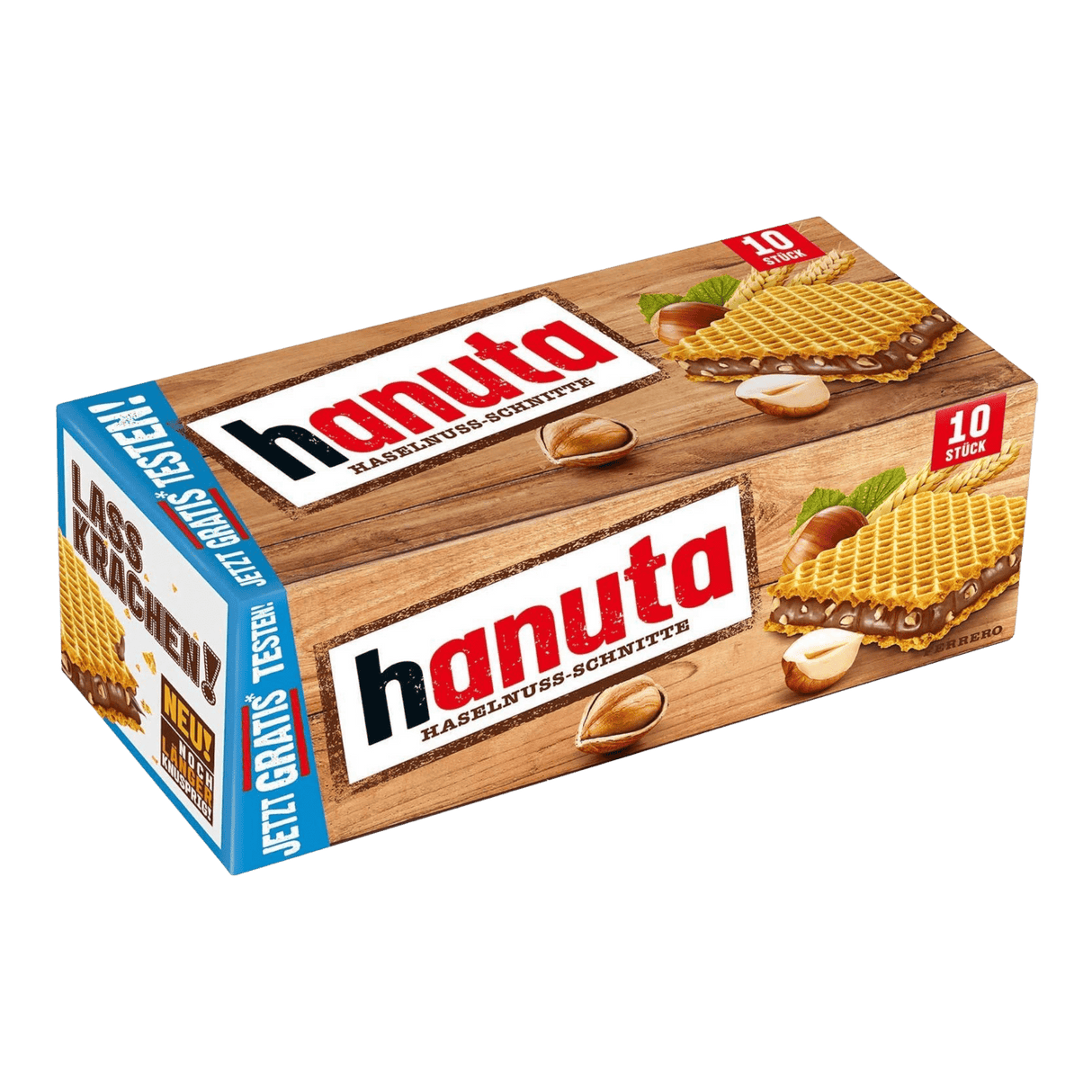 Hanuta Hazelnut Wafers 220gr (Italy) - CrescentMarket