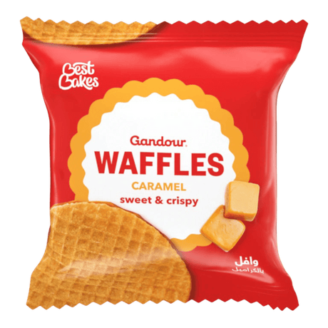 Gandour Caramel Waffles  24pc - CrescentMarket