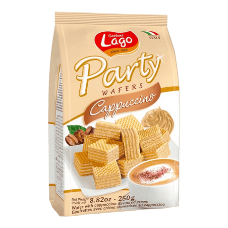 Lago Party Wafer Bags Cappuccino (250g) - CrescentMarket