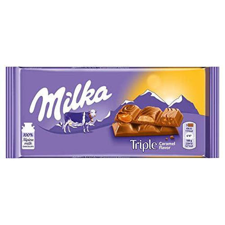 Milka Triple Caramel (100g) - CrescentMarket