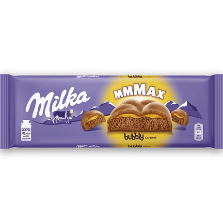 Milka bubbly Caramel 250gr - CrescentMarket