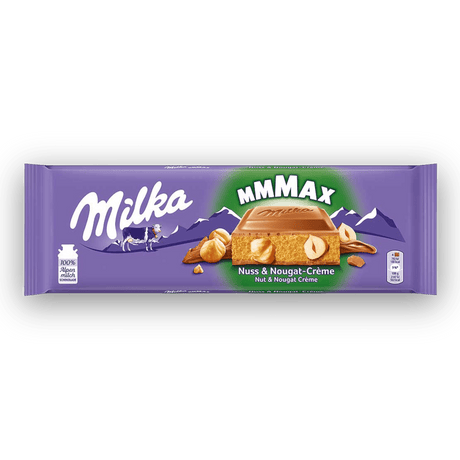 Milka Nuts-Nougat 300gr (Austria) - CrescentMarket