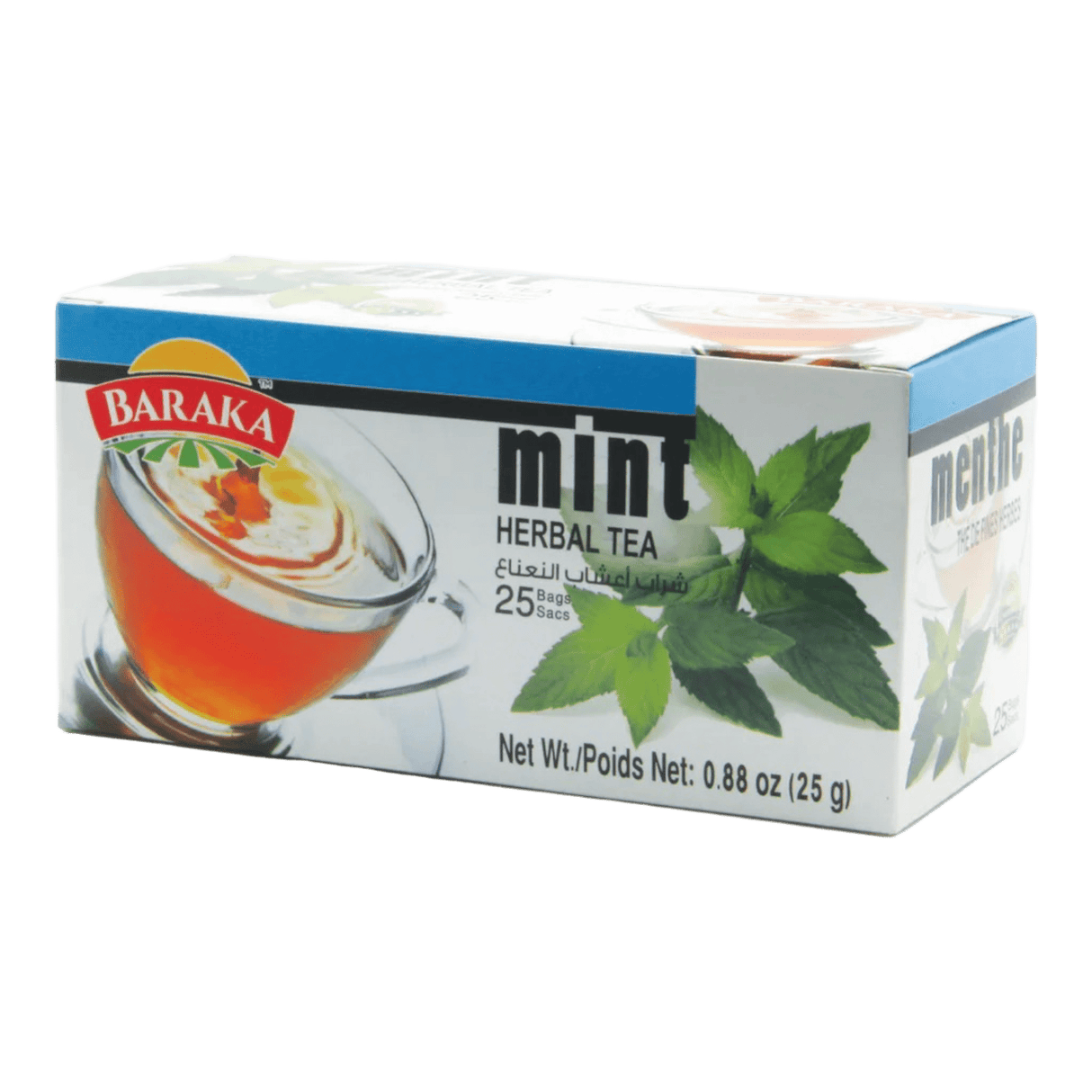 Baraka Mint Herbal Tea bags (25ct) - CrescentMarket