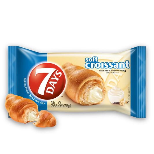 7-Days Soft Croissant Vanilla 6ct (Turkey)