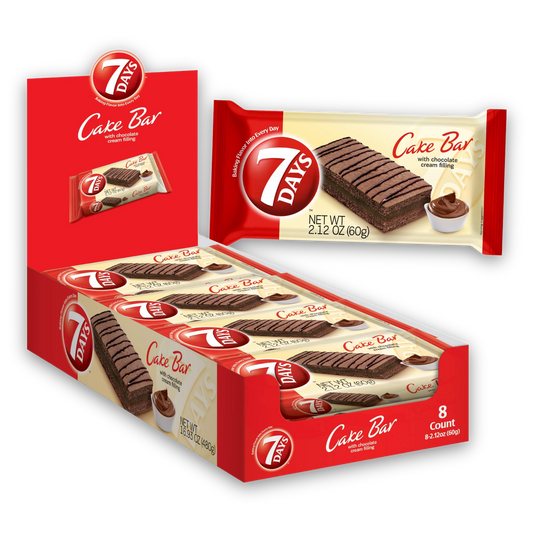 7-Days Chocolate Cake Bars 8ct (Turkey)