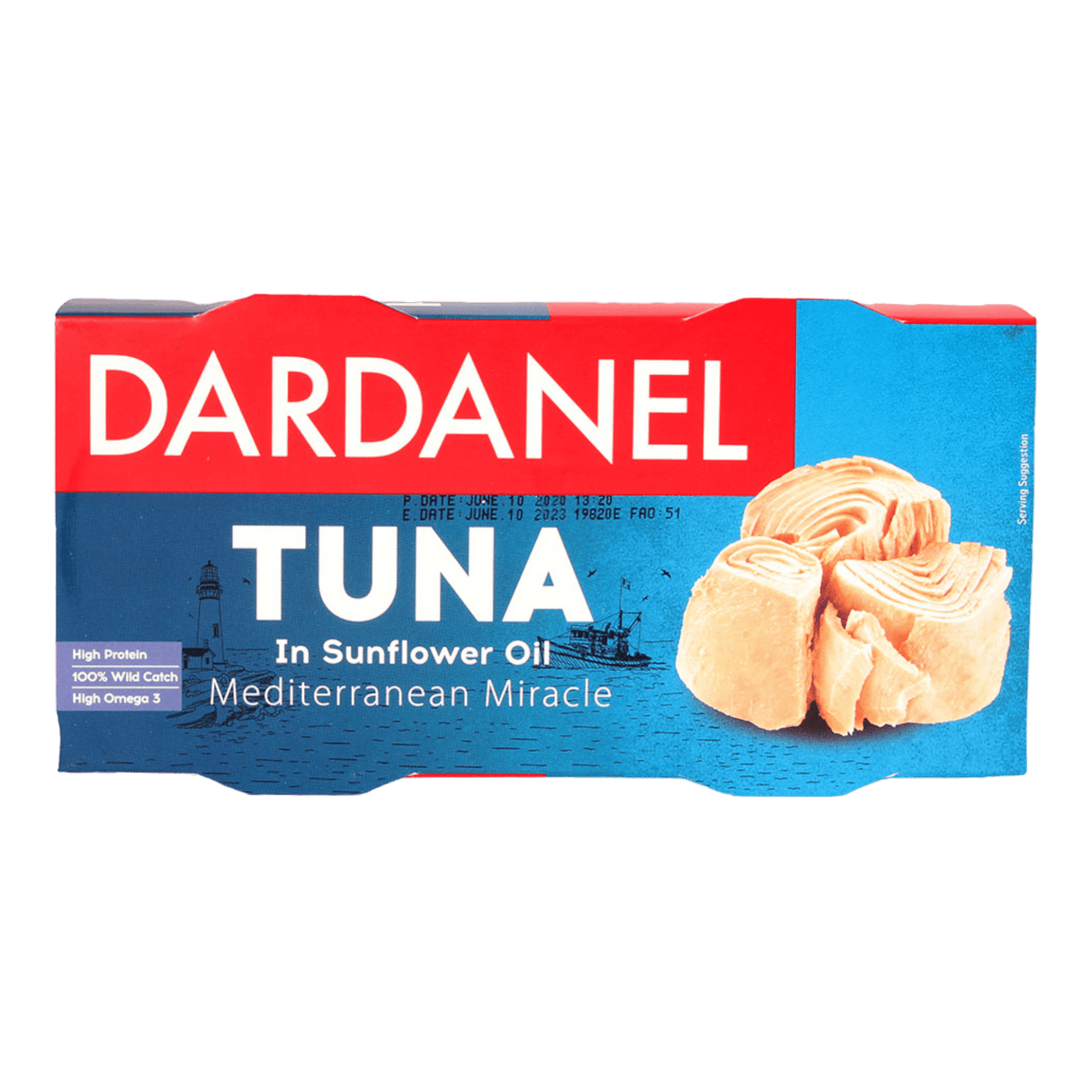 Dardanel Tuna in Sunflower Oil 11.28oz (2-pack) - CrescentMarket