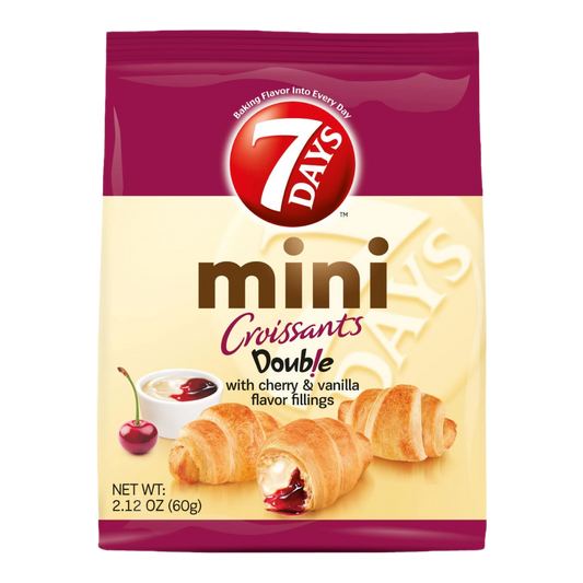 7-Days Cherry & Vanilla Mini Croissant 2.12oz