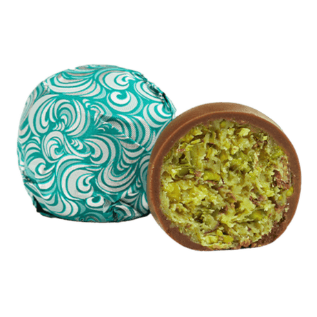 Ball of Pistachio Cream with Broken Pistachio - CrescentMarket