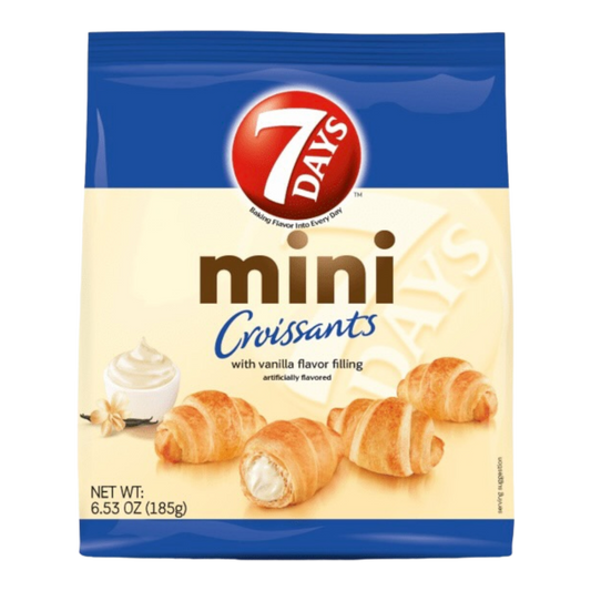 7-Days Vanilla Mini Croissant 6.53oz