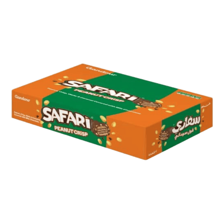 Gandour Safari Peanut Crisp 12pc - CrescentMarket