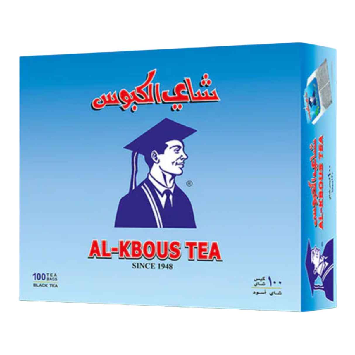 Al-Kabous Tea Bags 100Tb - CrescentMarket