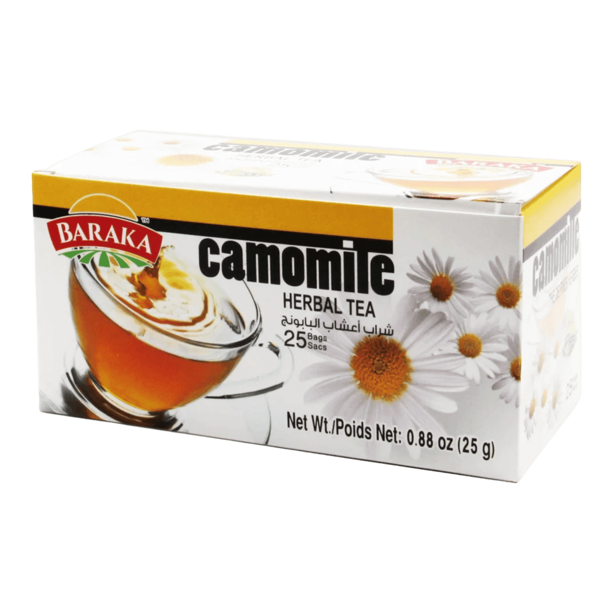 Baraka Chamomile Tea bags (25ct) - CrescentMarket