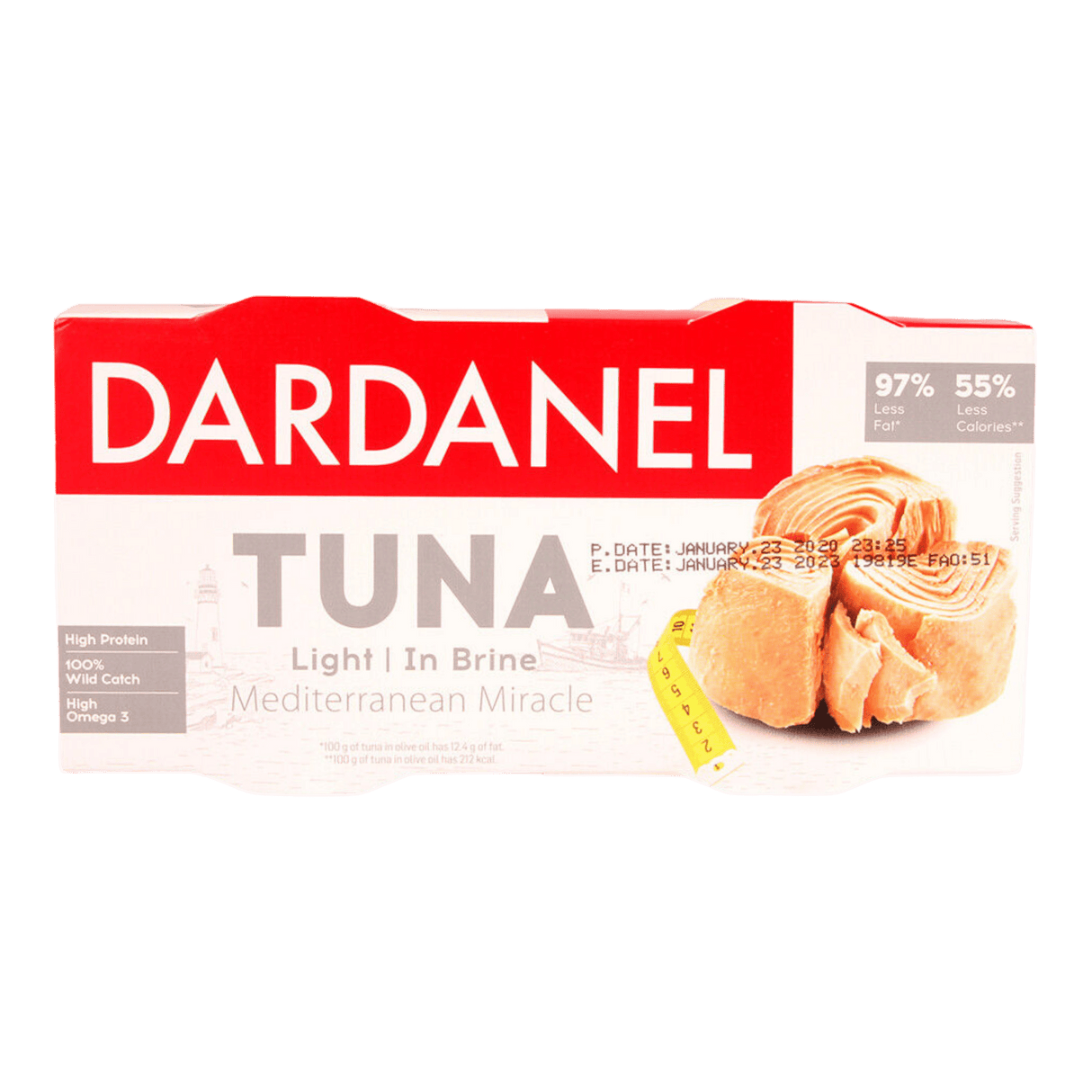 Dardanel Tuna in Brine 11.28oz (2-pack) - CrescentMarket