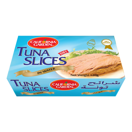 California Garden Sliced Tuna in water 120gr - CrescentMarket