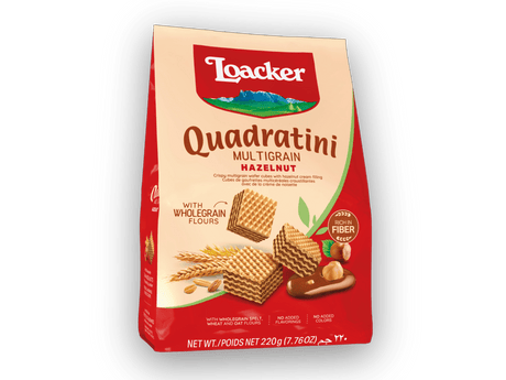 LOACKER Quadratini Multigrain Hazelnut - CrescentMarket