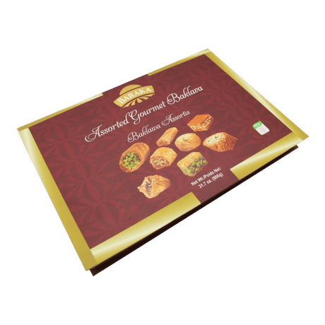 Baraka Assorted Gourmet Baklava 900gr - CrescentMarket