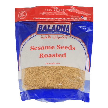 Baldna Raw Toasted Sesame Seeds 12oz - CrescentMarket