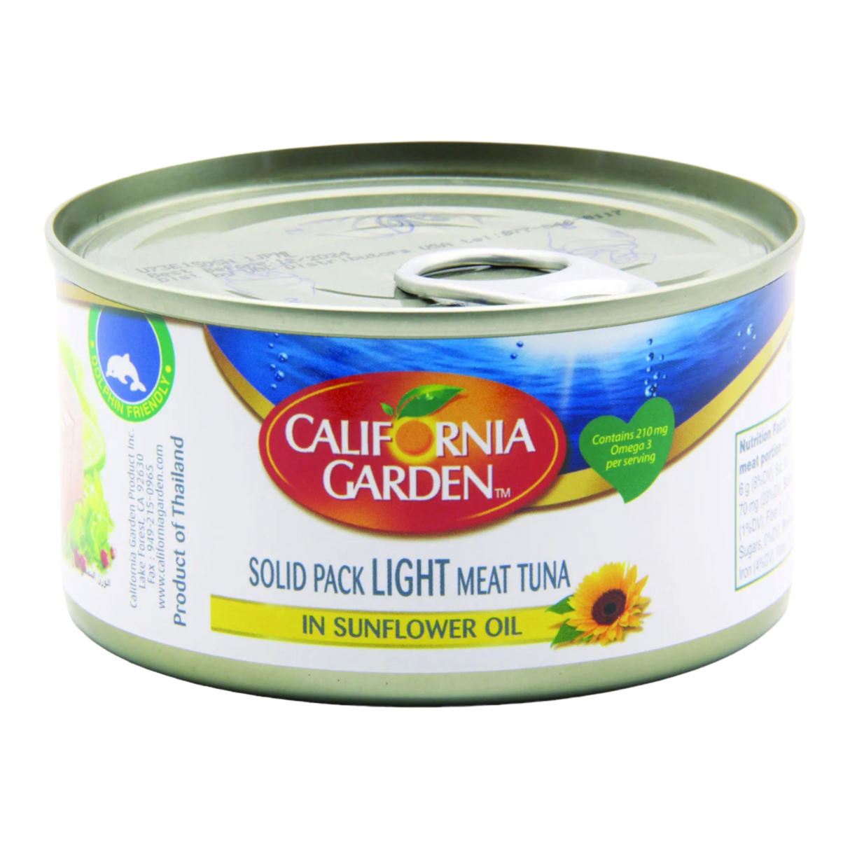 California Garden Tuna in Sunflower oil 185gr - CrescentMarket