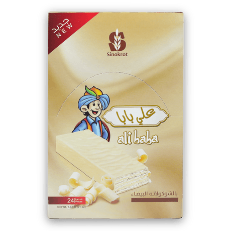 Ali Baba White Chocolate Wafers - CrescentMarket