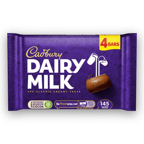 Cadbury Dairy Milk 4Bars - CrescentMarket