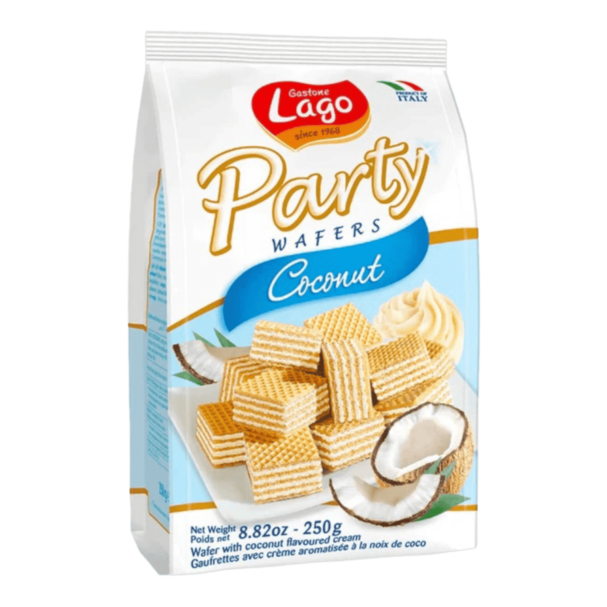 Lago Party Wafer Bags Coconut (250g) - CrescentMarket