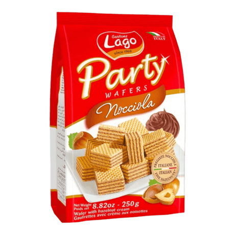 Lago Party Wafer Bags Hazelnut 250gr - CrescentMarket