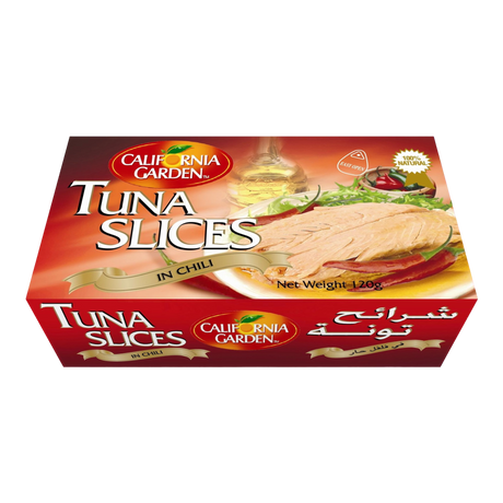 California Garden Sliced Tuna in Chilli 120gr - CrescentMarket