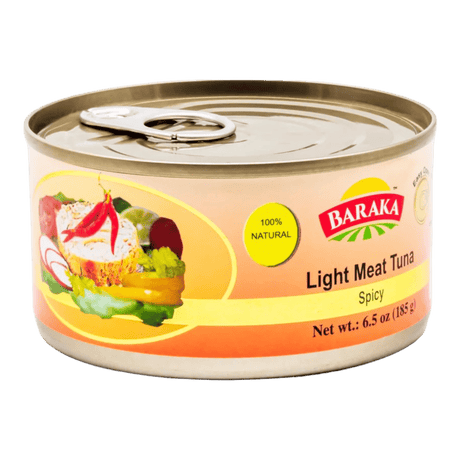 Baraka Spicy Light Meat Tuna 185gr - CrescentMarket