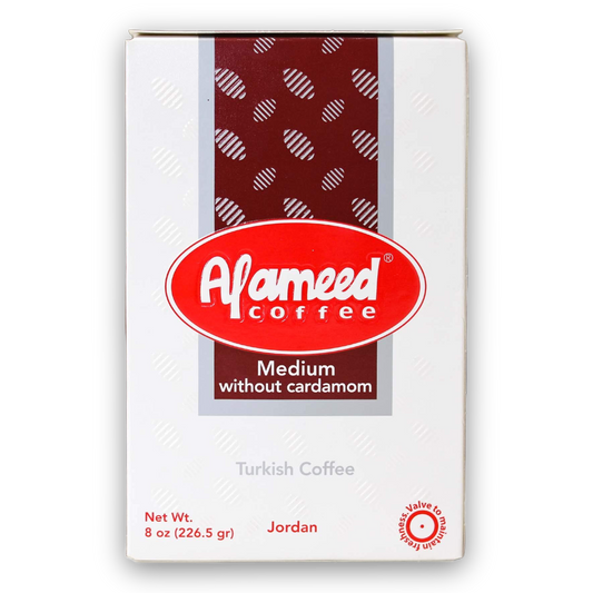 Al-Ameed Dark Roast Ground Coffee Without Cardamom - CrescentMarket