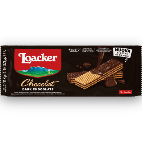 LOACKER Chocolat Dark Wafers - CrescentMarket