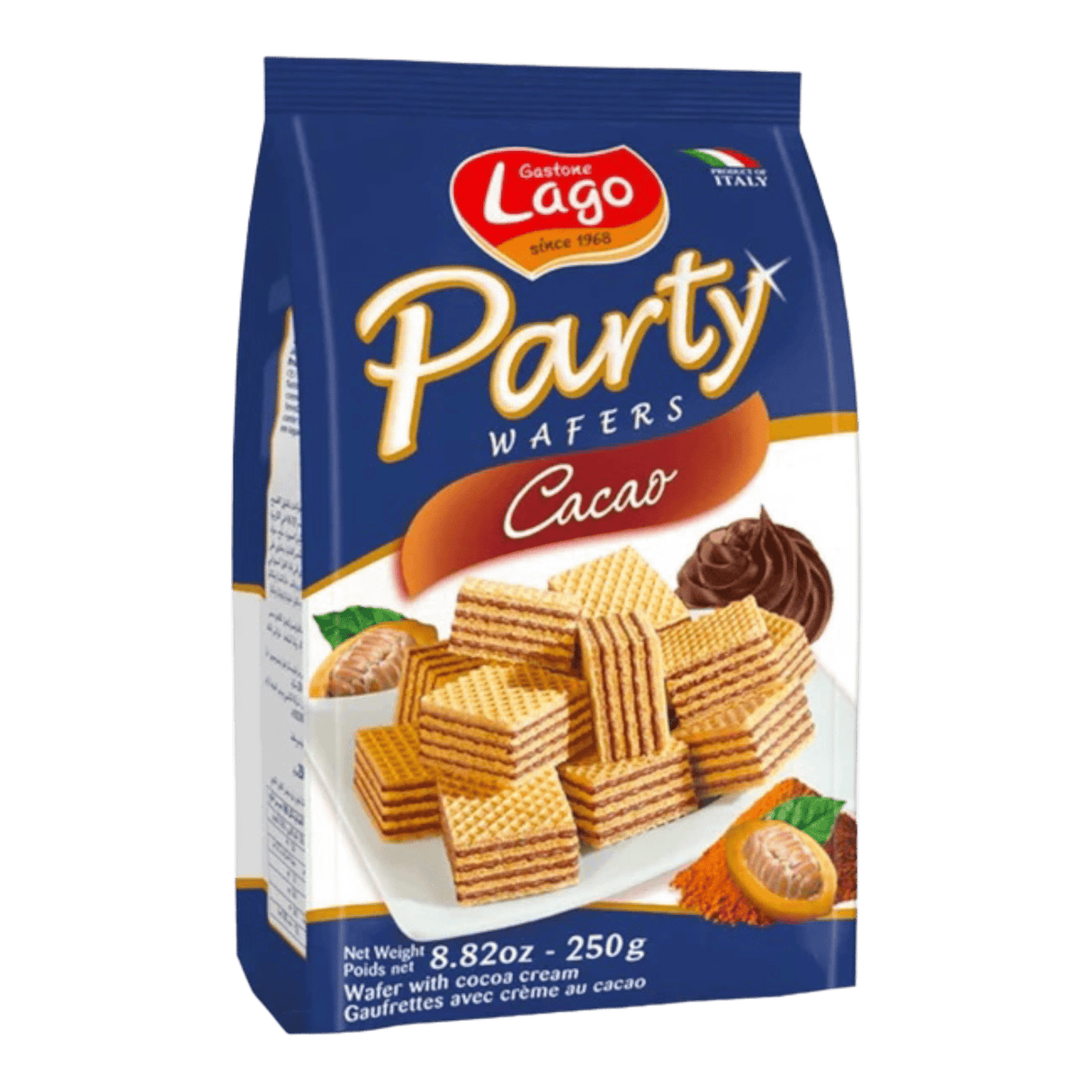 Lago Party Wafer Bags Chocolate 250gr - CrescentMarket