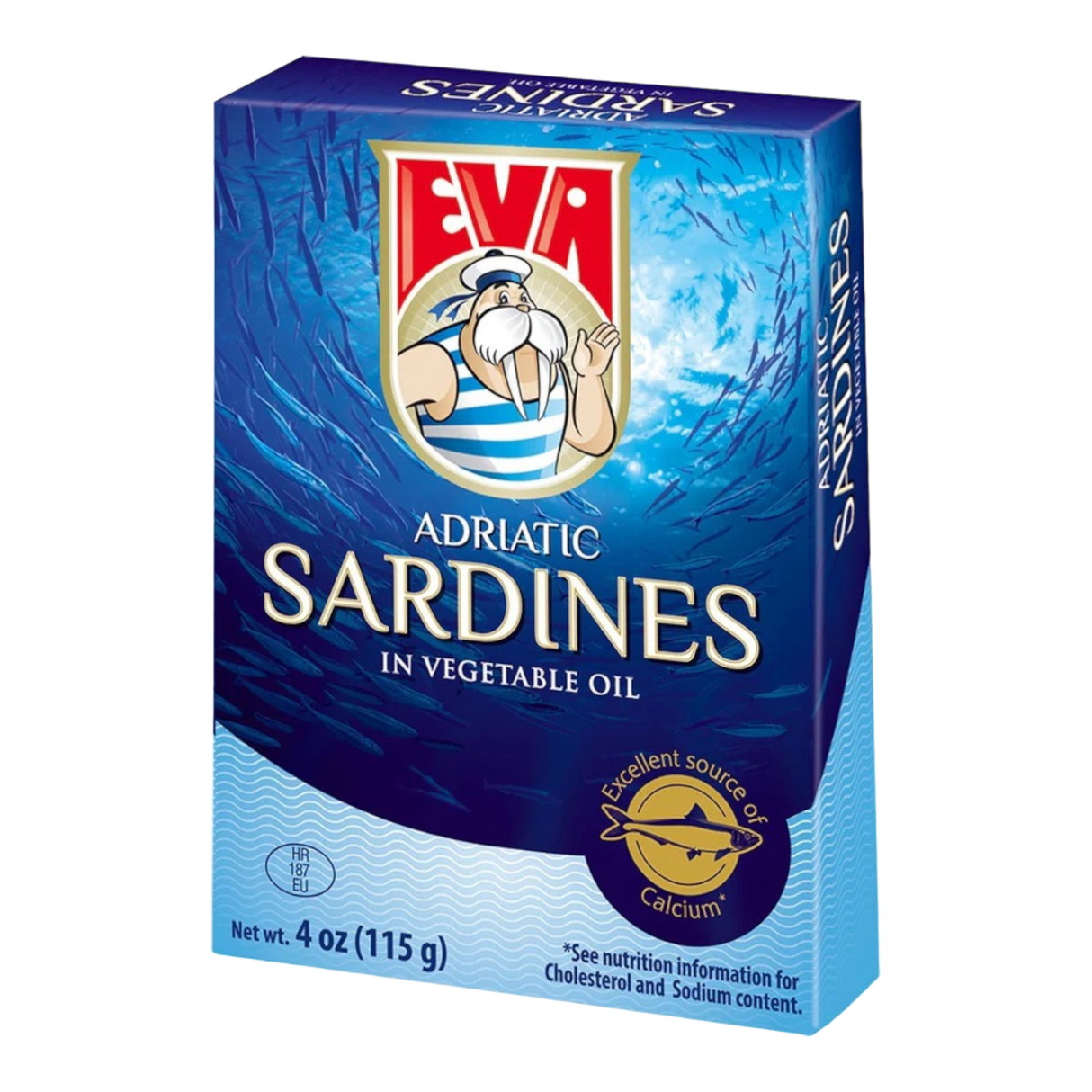 Eva Adriatic Sardines in Vegetable Oil 115gr - CrescentMarket