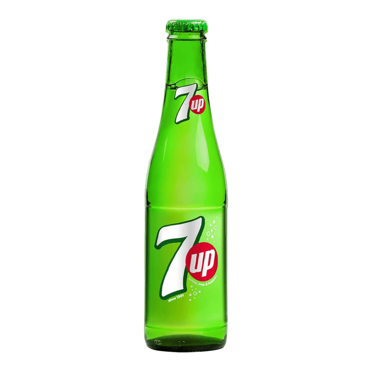 7UP Glass Lemon Lime Soda (250ml) - CrescentMarket